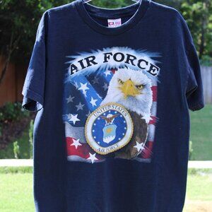 Vintage Air Force Big Graphic Tee